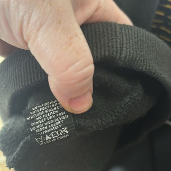 Dixxon flannel co mens 3x fleece pullover prayer rosary crewneck sweatshirt - Picture 5 of 6